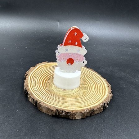 2 STK jule elektronisk stearinlys stearinlys nattlys 3 3