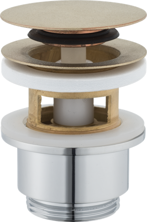 FM Mattsson S600142.66 Bottenventil mässing, Badrum