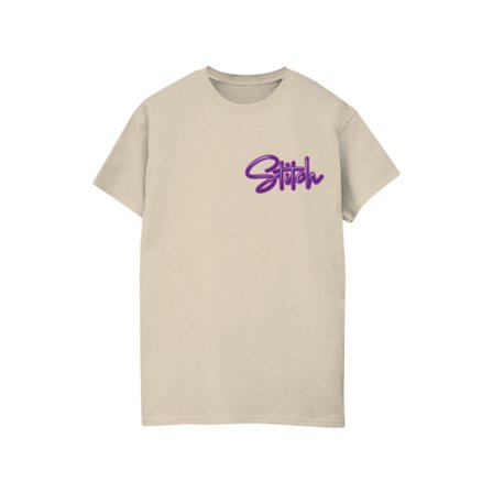 Lilo & Stitch Dam/Kvinnor Cutie Graffiti Bomulls Boyfriend T-shirt