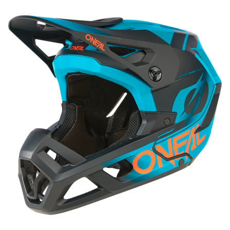 O'Neal SL1 Downhill MTB-hjälm Svart/Blågrön S