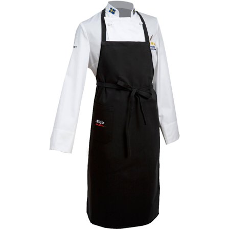 Global G-90005 forklæde - Sort | KitchenOne