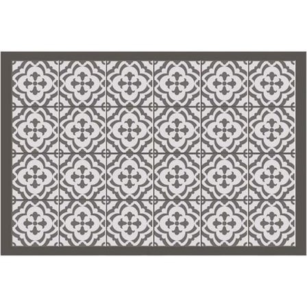 Vinylmatta - HOME MAISON - Rektangulär - Taupe - 50 x 75 cm - Modern