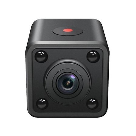 Mini 1080P HD-kamera med mörkerseende och rörelsedetekteringsfunktion Svart YEMAESRE