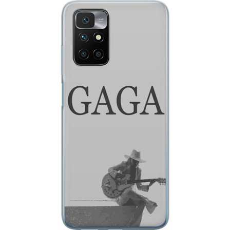 Kompatibelt Mobildeksel til Xiaomi Redmi 10 Stitch omgitt av blåbær med søt kawaii-stil teddybjørn