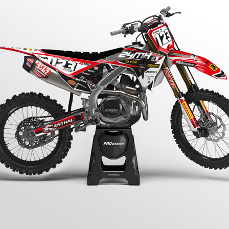 Decalset 24MX Honda Inazuma - Honda CR250M 1973-1974