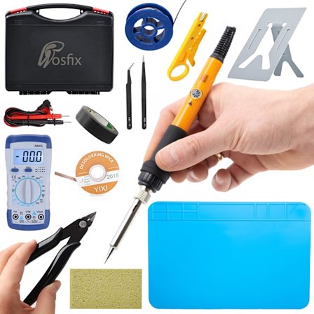 Presisjonsloddsett 19-i-1 OP60W PE7 – Justerbar Temperatur | 60W | Komplett Verktøy | For Elektronikk og Hobby