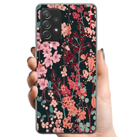 Samsung Galaxy A52 5G TPU Mobilskal Blommor