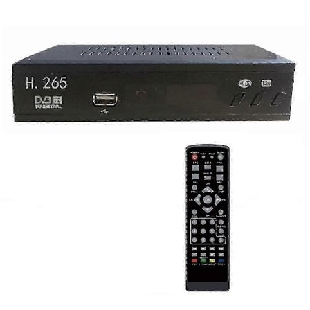 DVB T2 HEVC 265 Digital TV-tuner DVB-T2 265 1080P HD-dekoder USB Terrestrial TV-mottagare EPG Set To SZRH A-F