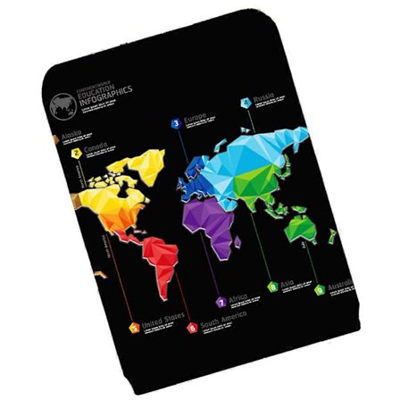 M Størrelse Bagasjetrekk Beskyttelse for 22-24 Tommers Kofferter Støvtett og Ripebeskyttelse 1 Pakke