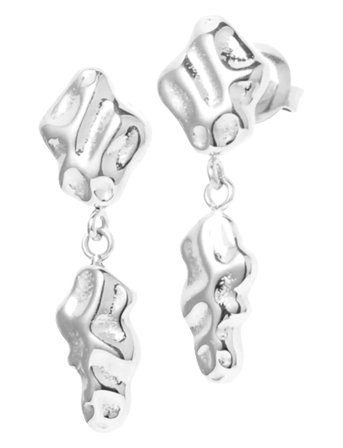 Sistie Aria - Earrings Steel - Silver - ONE SIZE