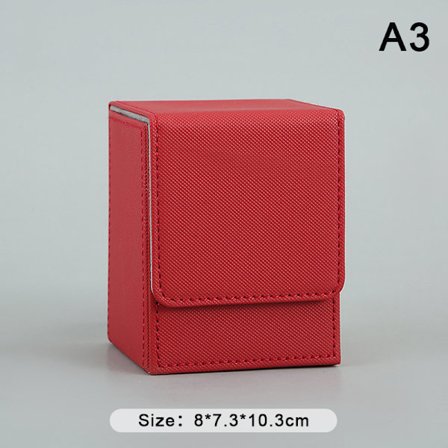 Trading Card Deck Box Holdbar kortlagringscontainer Spillkort