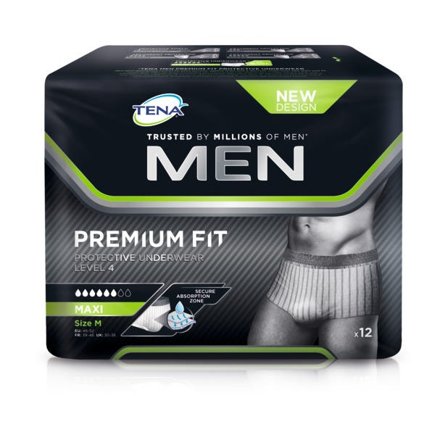 Tena Men Protective Underwear Maxi buksebleie S/M 12 stk