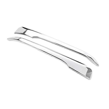 2 kpl Kromiset auton etusumuvalojen suojuslistat BMW X1 F48 2016 2017 2018 2019 -malleihin