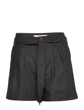 Onlviva Life Hw Belt Shorts Pnt Black ONLY