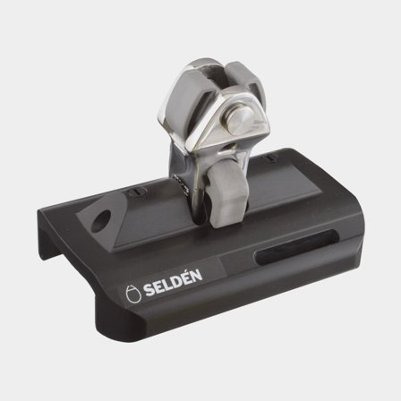 Seldén System 42 - Single Ball Bearing Self-Tacking Car, Stainless Toggle with Stand-Up (444-179-01)