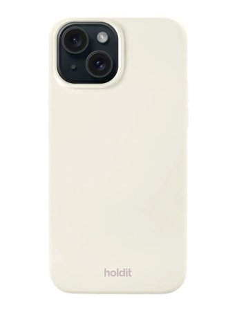 Holdit | Silicone Case Soft Linen | IPHONE 15