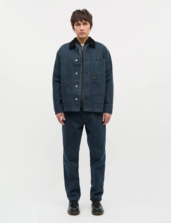 Mads Nørgaard Soil Denim Chore Jacket - Blue - M