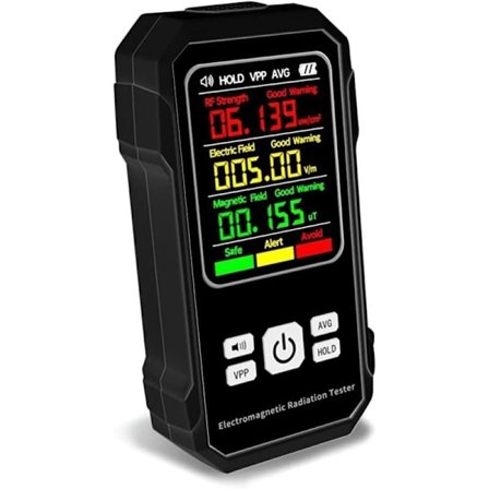 Sähkömagneettisen säteilyn ilmaisin - Sähkömagneettisen kentän testaaja - RF-vahvuuden ilmaisulaite äänihälytyksellä