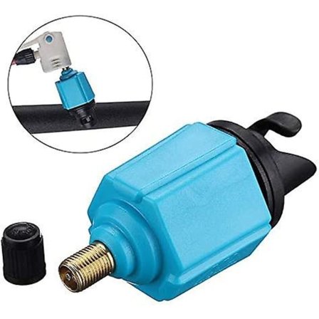 Luftventil-adapter, pumpe-adapter, luftventil, paddleboard, oppblåsbare båttilbehør