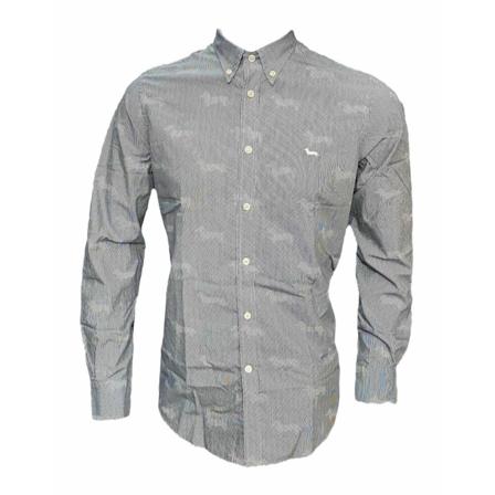 Harmont & Blaine Shirts , Grijs , Heren , Maat: M