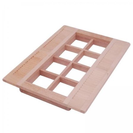 2x1/12 Skala Dukkehus Persienne Vindue Lukker Møbler DIY Lege Legetøj