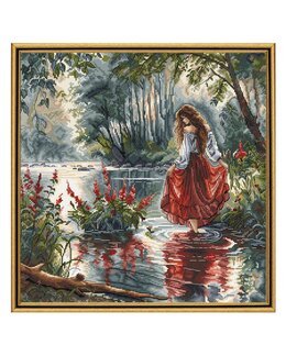 Stickpackung Bild Das Geheimnis des Waldes