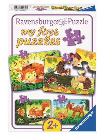 Ravensburger | Forest Animal Fun 2/4/6/8P | ONE SIZE