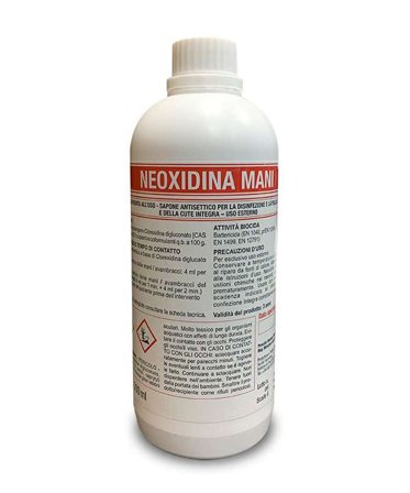 Neoxidina Mani Sapone Liquido Flacone da 500 ml