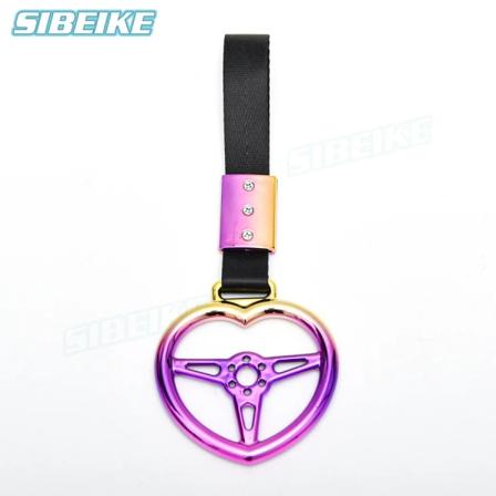 JDM-Dragonne bilhandtag, biltillbehör, neo gradient dokument, tsurikawa ring, hjärta, moln, katt G