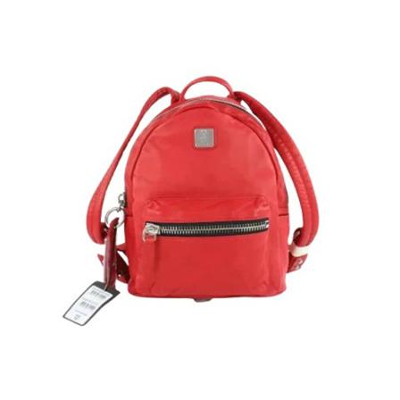 MCM Pre-owned, Pre-owned Backpacks Rood, Dames, Maat:ONE Size