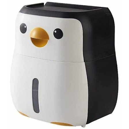 Toiletpapirholder vægmontering Pingvin toiletpapirholder Vandtæt toiletpapir opbevaringsboks