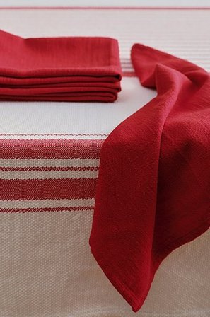 Jotex - Serviette 4er-pack rot - CASPER - Kaufe Servietten bei Jotex