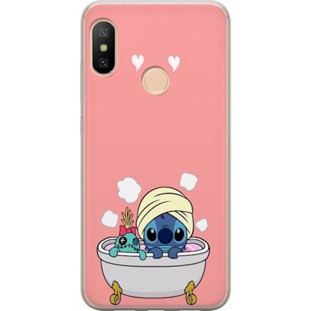 Xiaomi Redmi 6 Pro Genomskinligt Skal Stitch bada