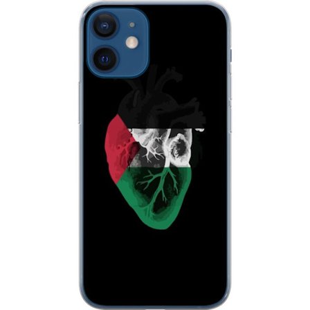 Kompatibelt Mobildeksel til Apple Apple iPhone 12 Palestina Hjerte