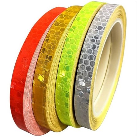 4 stk Refleksbånd for Sikkerhetsadvarsel Bånd Sikkerhetsmerking Bånd