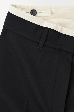 COS Women's The Deconstructed Trousers in Black