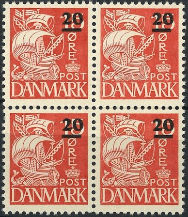 Færøerne - AFA 4 - Postfrisk 4-blok