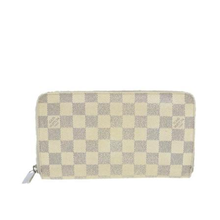 Louis Vuitton Vintage, Pre-owned Canvas Wallet Wit, Dames, Maat:ONE Size