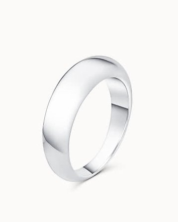Smooth Ring Verbier 18K White Gold - Dowithesign - Jewelry from VANBRUUN