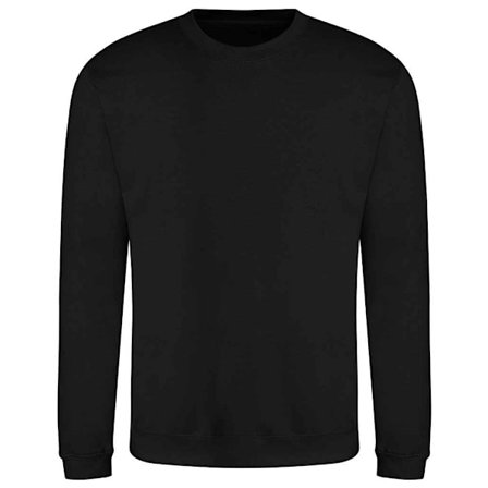 AWDis Unisex Just Hoods Sweatshirt 3XL Djup Svart