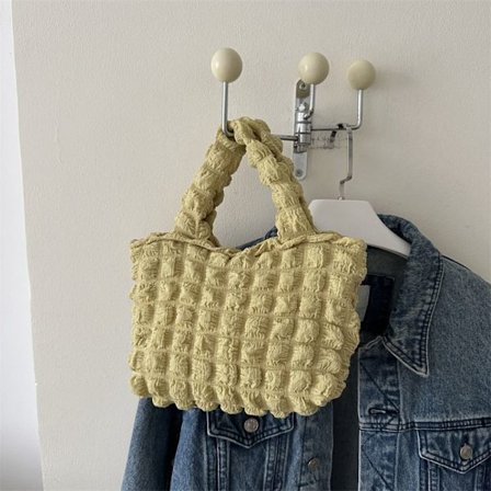 Skuldertaske Håndtaske GUL