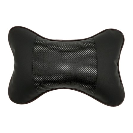 Bil nackstöd kudde biltillbehör kudde bilsäte huvudstöd nackskydd bilar säte nackstöd minnesbomull(svart)