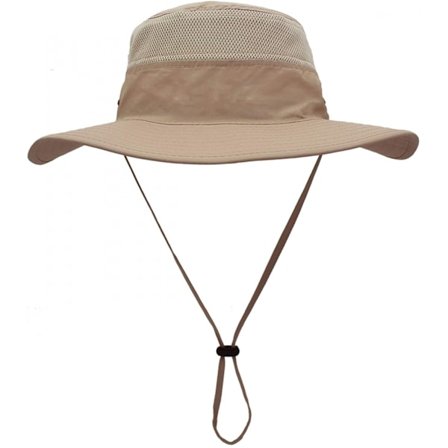 Hatt för män med solskydd UPF 50+ bred brätte hinkhatt vindtät fiske