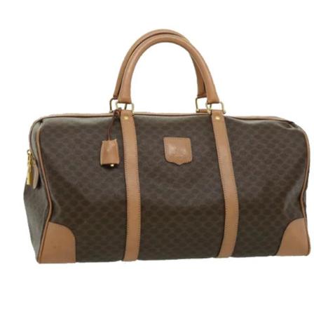 Celine Vintage Pre-owned Canvas rejsetasker Brun, unisex Vintage Tasker, Størrelse: ONE Size