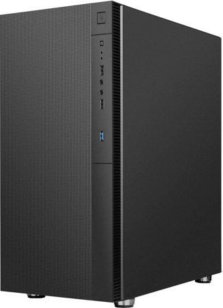 Mission SG GGX 1.2 kabinett ATX, 1x USB 3.0, 2x USB 2.0, opptil 34,5cm GPU