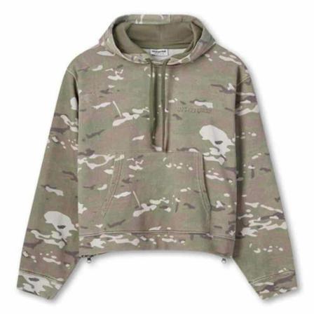 H2O Fagerholt Jet camouflage hoodie Grøn, Herre, Størrelse: S