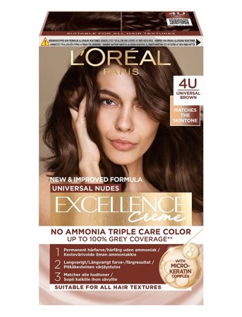 L'Oréal Paris L'oréal Paris Excellence Universal Nudes 4U Universal Brown - Nude - ONE SIZE