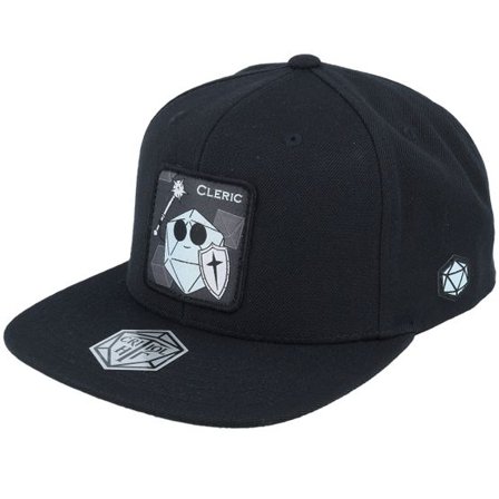 Critiql Hit - Svart snapback Keps - Cleric Box Patch Black Snapback @ Hatstore