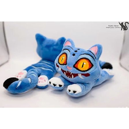 Kpop Demon Hunters Fågel Tiger -pehmolelu, nukke, sininen, 20 cm, sininen, 20 cm