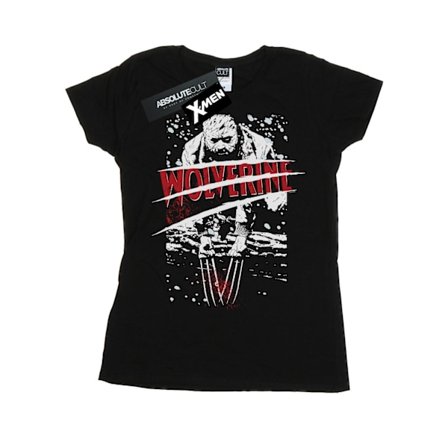Marvel Womens/Ladies X-Men Split Red Wolverine Bomull T-shirt X